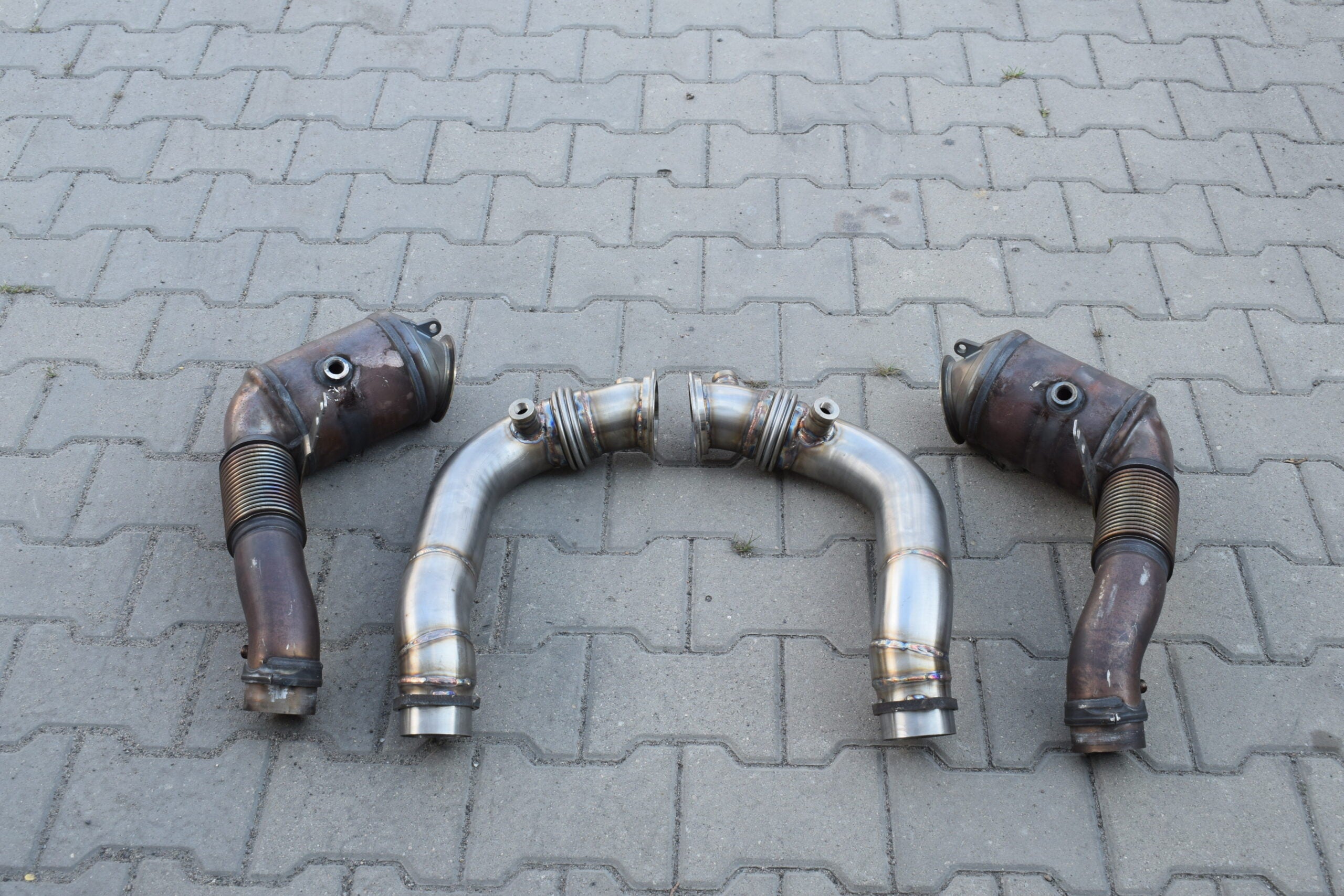 4 Piece Downpipe BMW G14 / G15 / G16 M850i xDrive N63B
